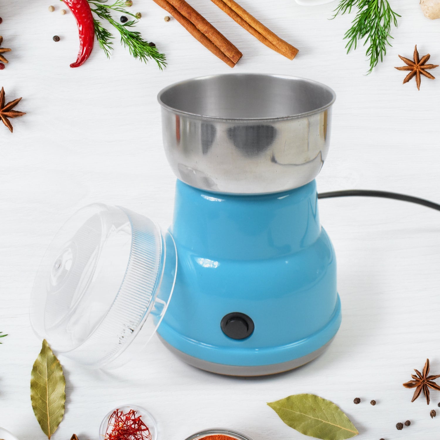 Multi Function Electric Small Food Grinder Grain Grinder (100-200w / 2 Blade / 1 Pc) Multi Function Electric Small Food Grinder Grain Grinder (100-200w / 2 Blade / 1 Pc)